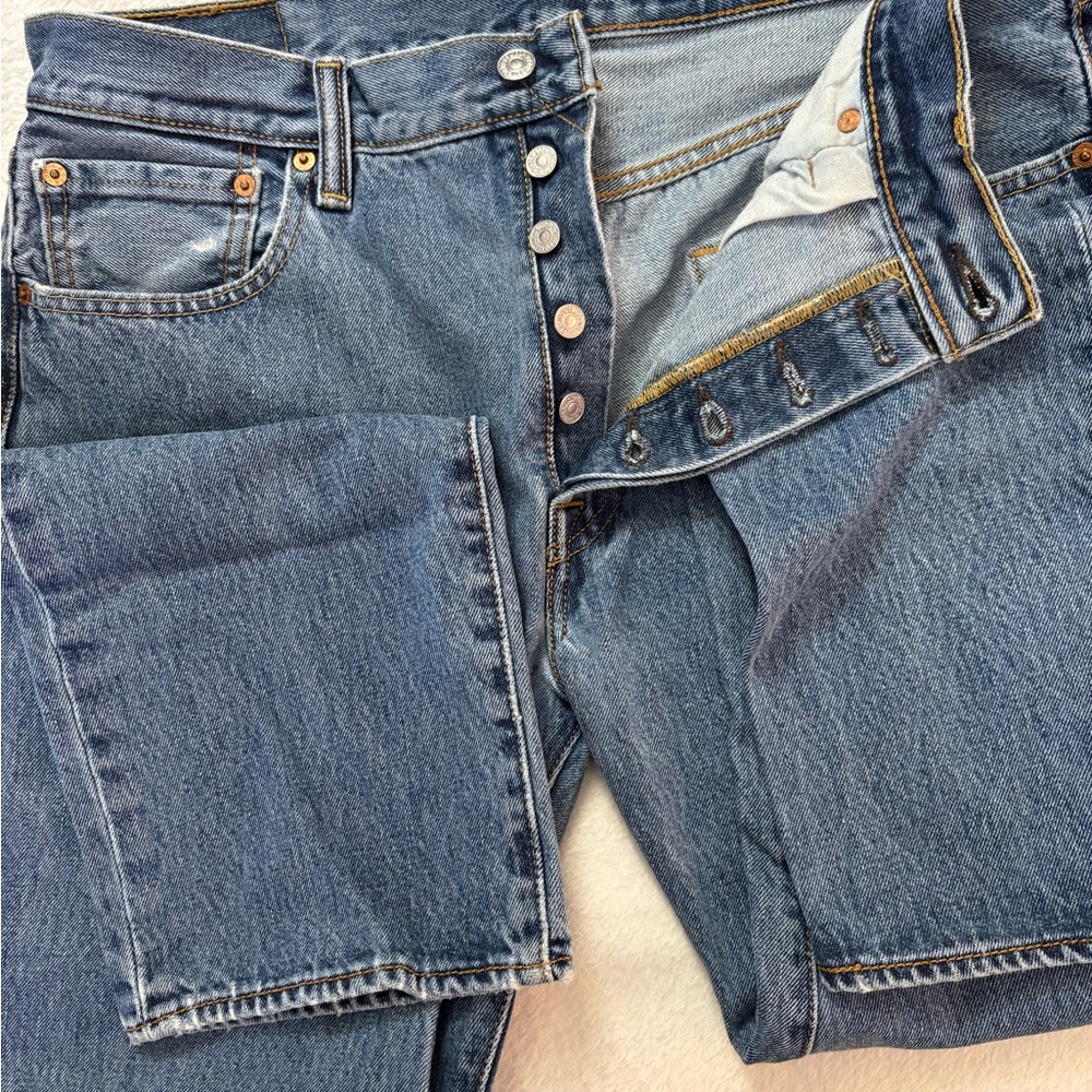 Levi's Classic 501 Five Button Fly Denim Jeans